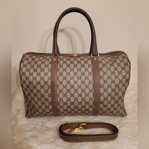 Gucci travel duffle bag